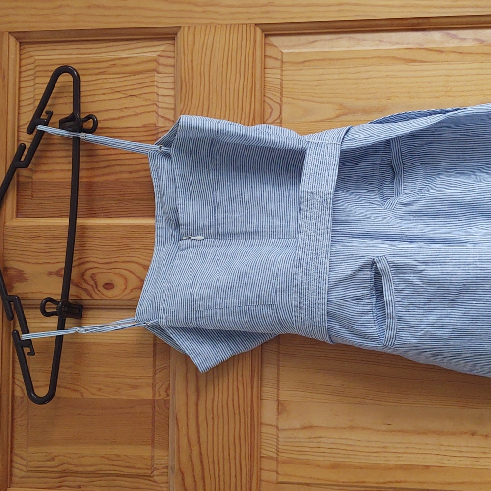J Crew Pin Stripe Romper - Picture 3 of 6